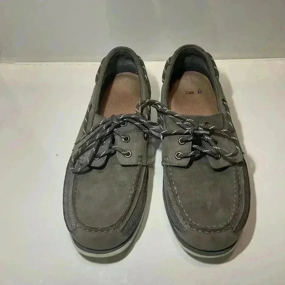 Sebago Men’s Dockside Crest Vent Graphite Collection Casual Boat shoes size 9.5 - Picture 3 of 9
